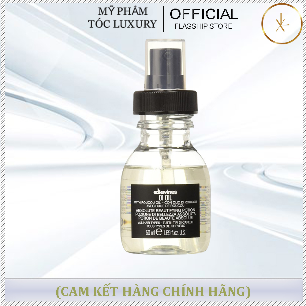 Tinh Dầu Dưỡng Tóc Hoàn Mỹ Davines Oi Oil 50ml Chính Hãng